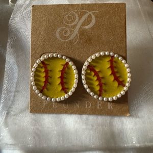 New Softball Earrings